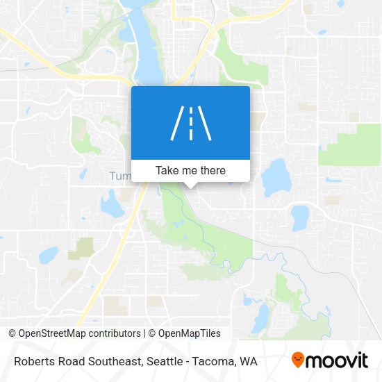 Roberts Road Southeast map