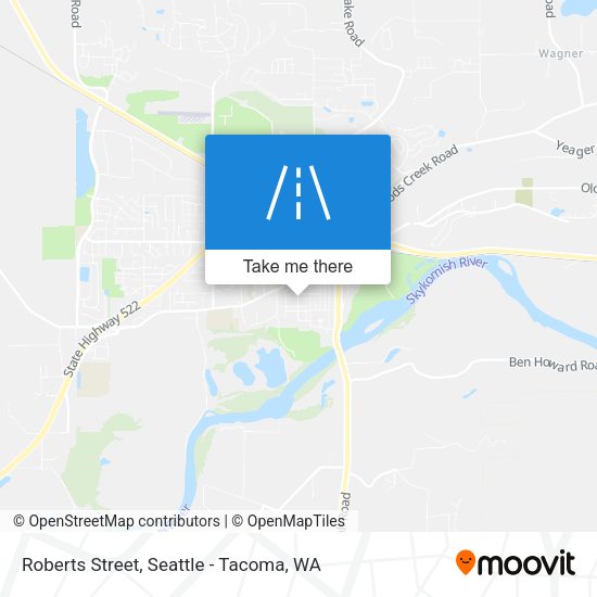 Roberts Street map