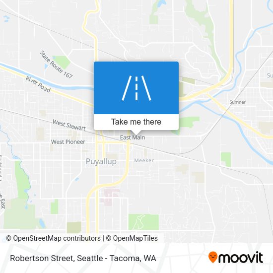 Robertson Street map