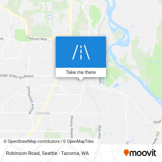 Robinson Road map