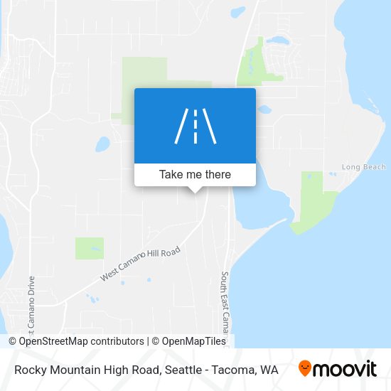 Rocky Mountain High Road map