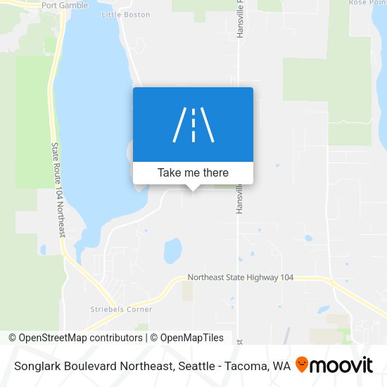 Mapa de Songlark Boulevard Northeast