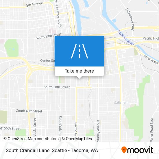 Mapa de South Crandall Lane