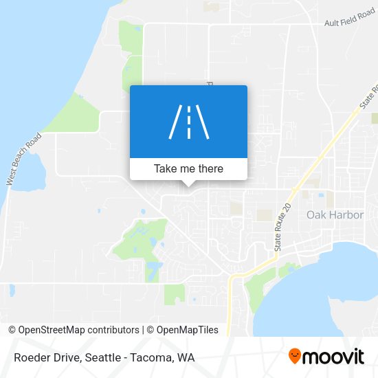 Roeder Drive map