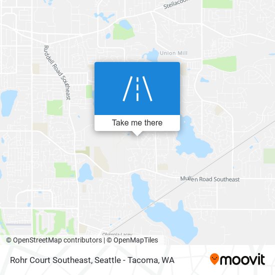 Rohr Court Southeast map