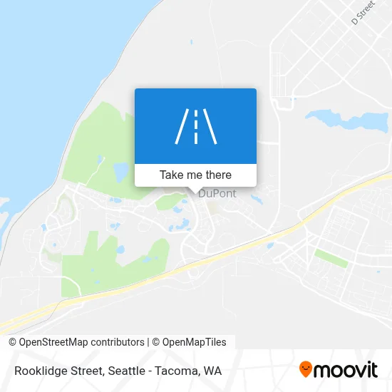 Rooklidge Street map