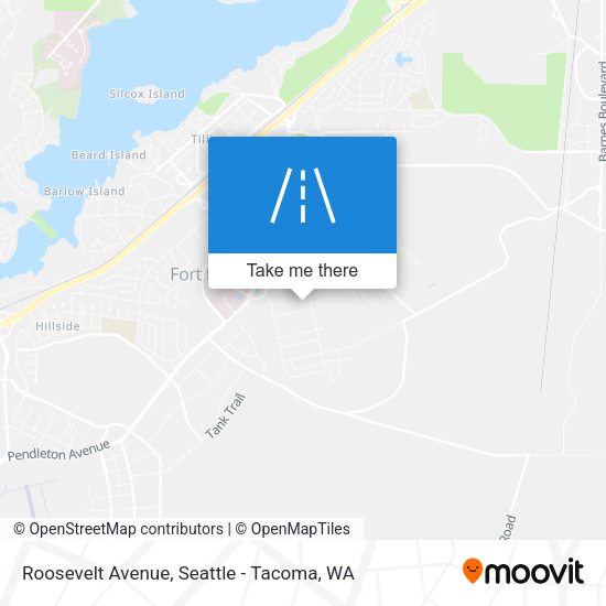 Mapa de Roosevelt Avenue