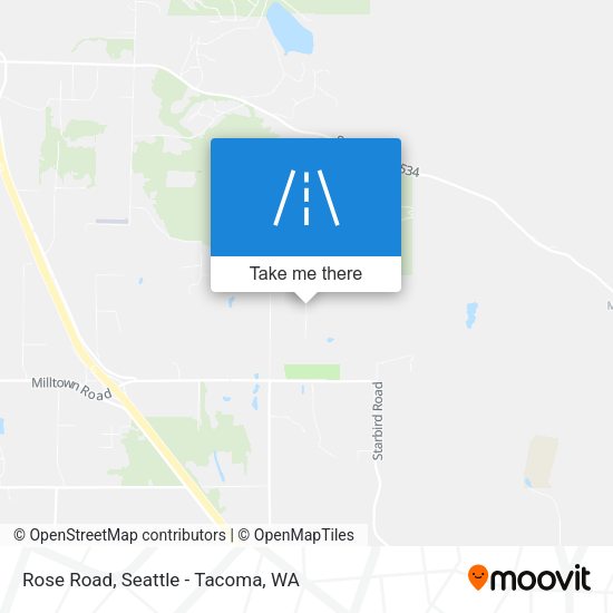 Rose Road map