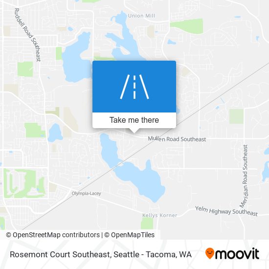 Mapa de Rosemont Court Southeast