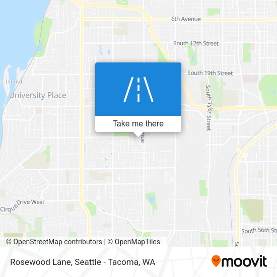 Rosewood Lane map