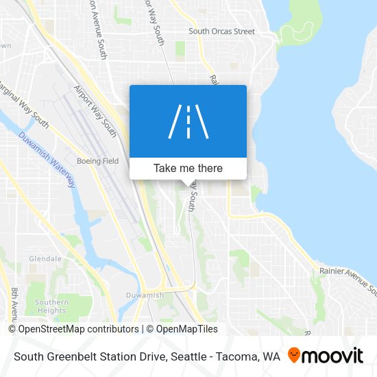 South Greenbelt Station Drive map