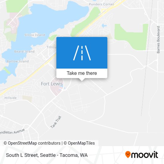 Mapa de South L Street