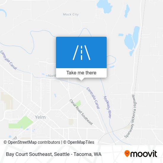 Mapa de Bay Court Southeast