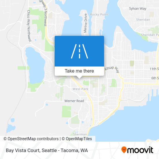 Bay Vista Court map