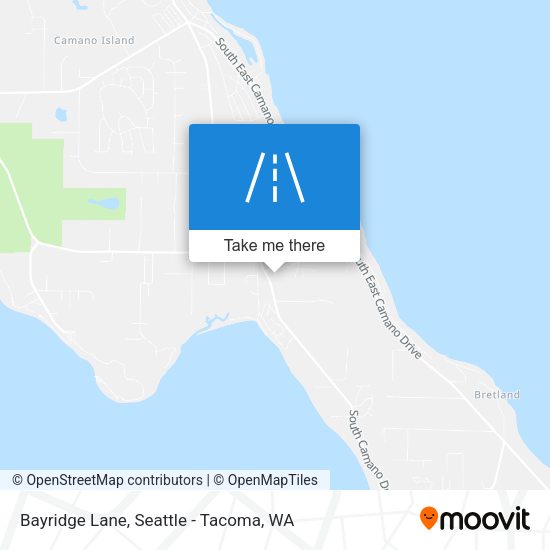 Bayridge Lane map