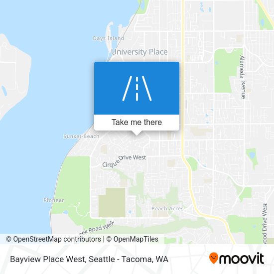 Bayview Place West map
