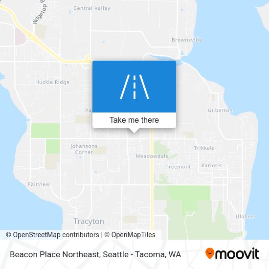 Beacon Place Northeast map