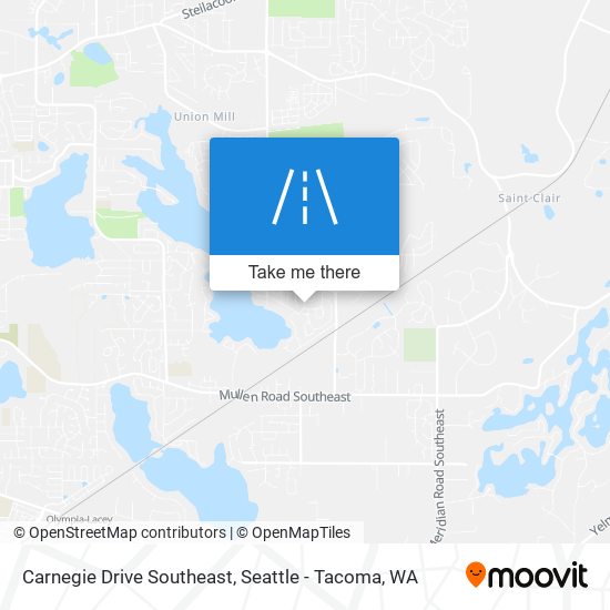 Mapa de Carnegie Drive Southeast