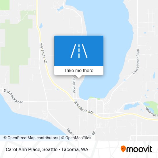 Carol Ann Place map