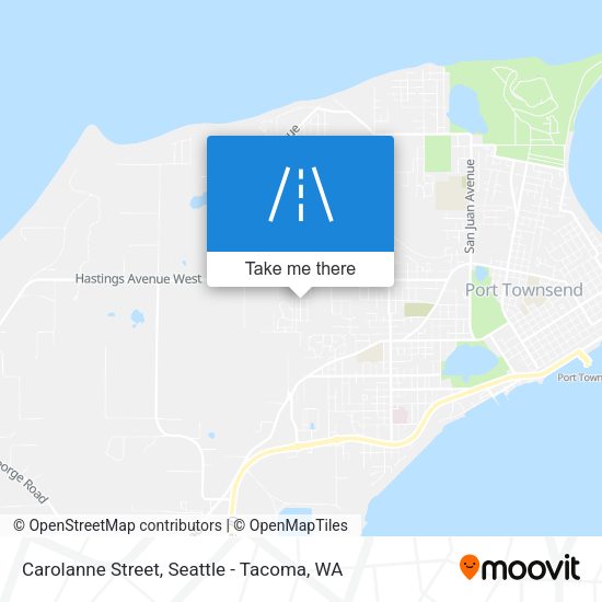Mapa de Carolanne Street