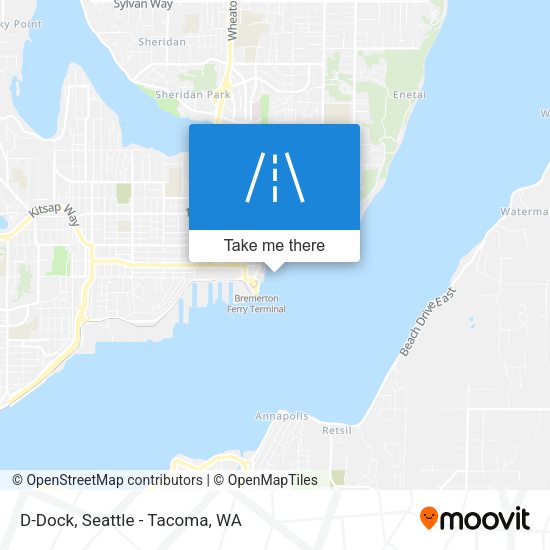 D-Dock map