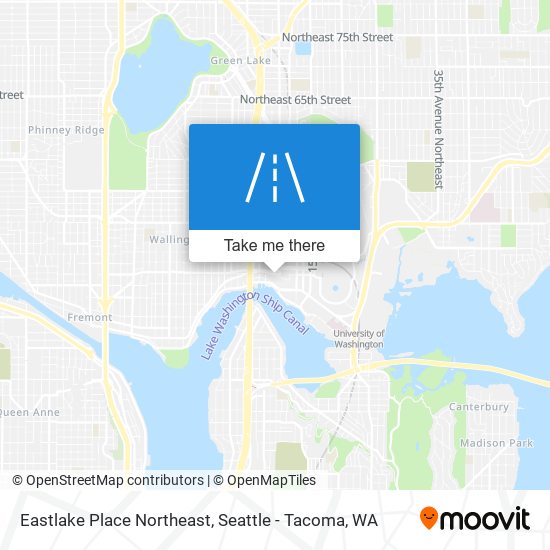 Eastlake Place Northeast map