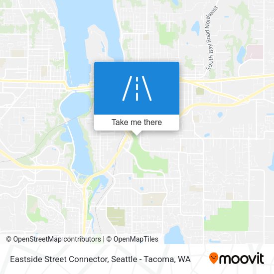 Eastside Street Connector map