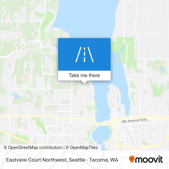 Eastview Court Northwest map