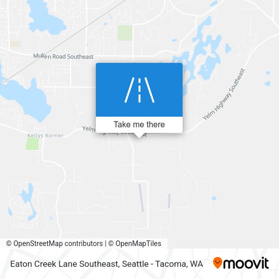 Mapa de Eaton Creek Lane Southeast