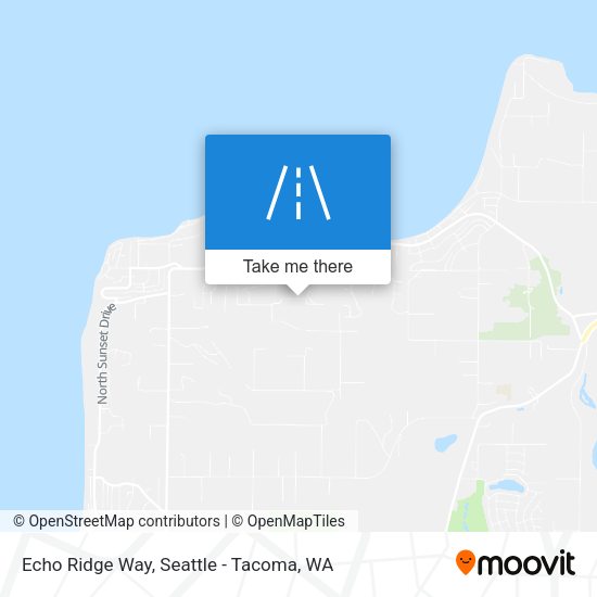 Echo Ridge Way map