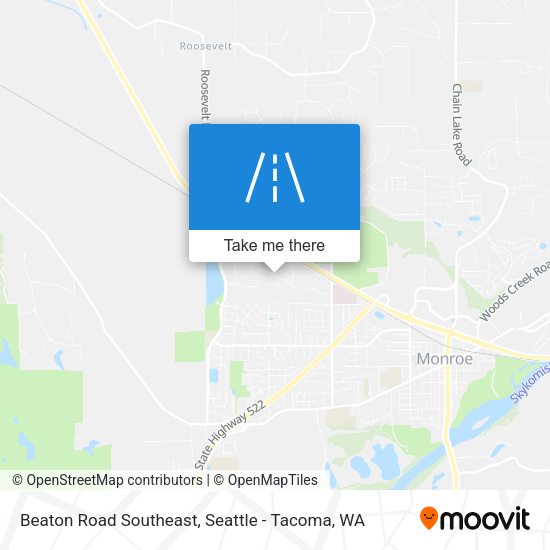 Mapa de Beaton Road Southeast