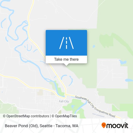 Beaver Pond (Old) map