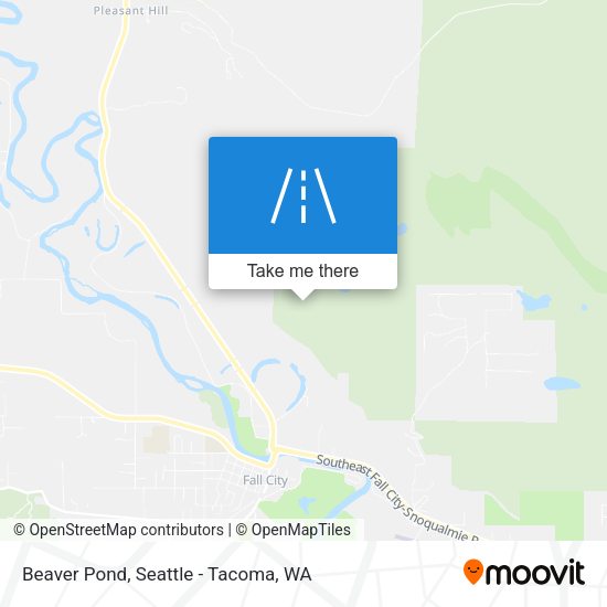 Beaver Pond map