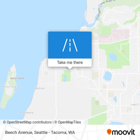 Mapa de Beech Avenue