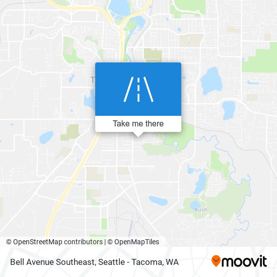 Mapa de Bell Avenue Southeast