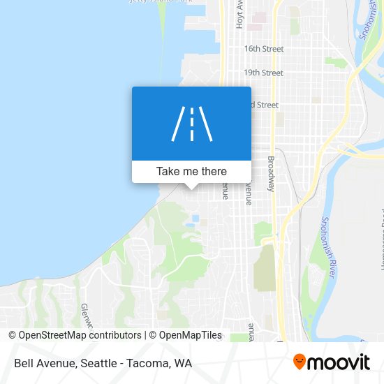 Bell Avenue map