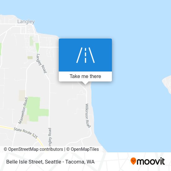 Mapa de Belle Isle Street