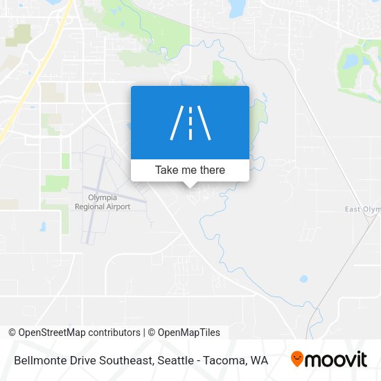 Bellmonte Drive Southeast map