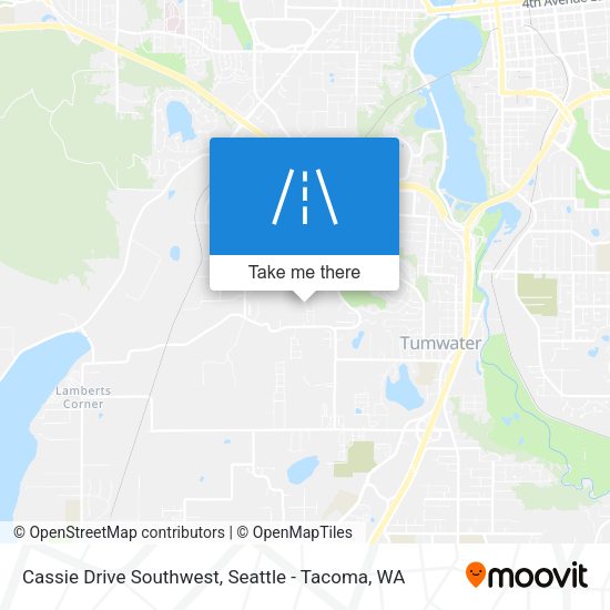 Mapa de Cassie Drive Southwest