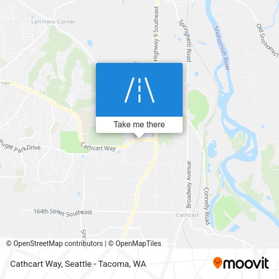 Mapa de Cathcart Way