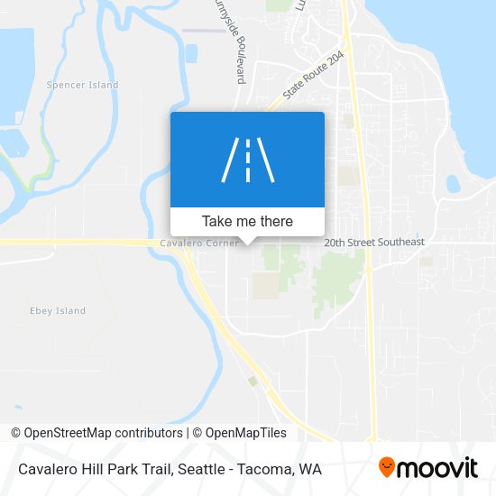 Cavalero Hill Park Trail map