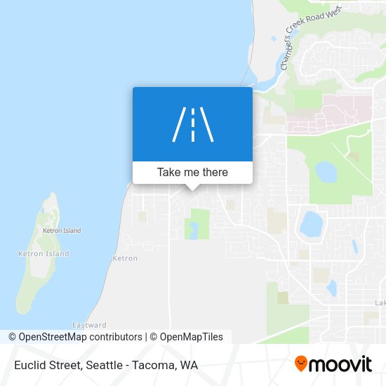 Euclid Street map
