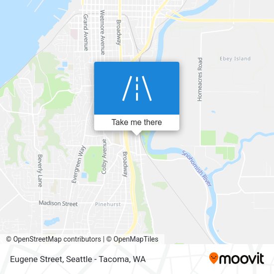 Mapa de Eugene Street