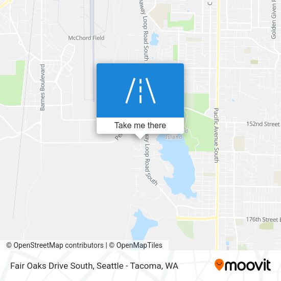 Mapa de Fair Oaks Drive South