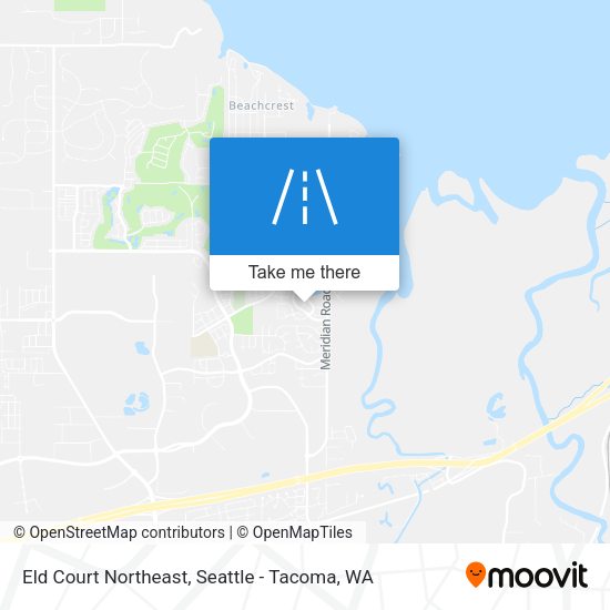 Mapa de Eld Court Northeast