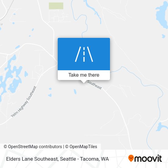 Elders Lane Southeast map