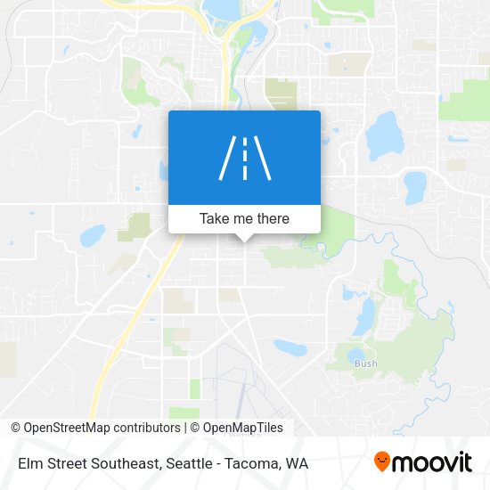 Mapa de Elm Street Southeast