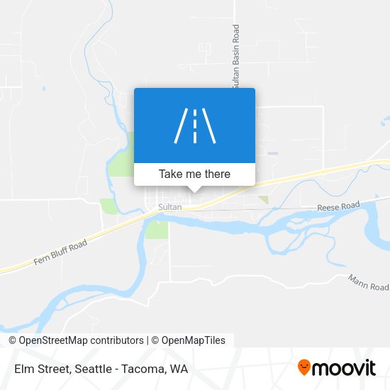 Elm Street map