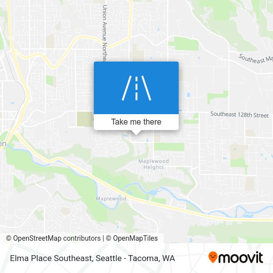 Elma Place Southeast map