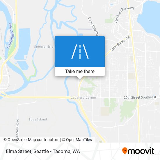 Mapa de Elma Street